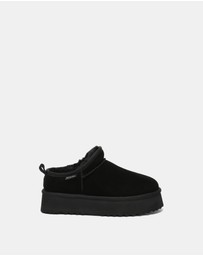 EVERAU - Australian Shepherd Ugg Nano Classic Platform Cow Suede Upper UGG Boots