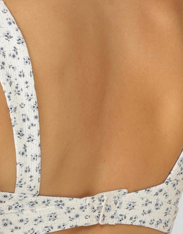 Lorna Jane - Provincial Floral Rib Sports Bra