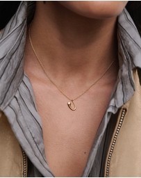 PDPAOLA - Initial 2026 U Pendant Necklace