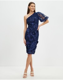 Romance by Honey and Beau - Blake One Sleeve Dress
