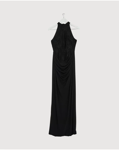 Revibe - Repaired CHANCERY Chappel Lace Midi Dress - AU 10
