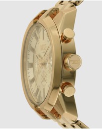 Diesel - Diesel Split Gold Watch DZ4590