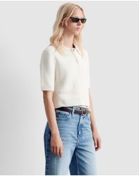 & Other Stories - Knitted Short-Sleeve Cardigan