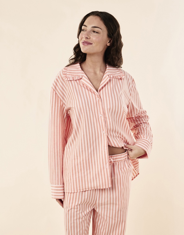 Papinelle - Butterscotch Stripe Full Length PJ