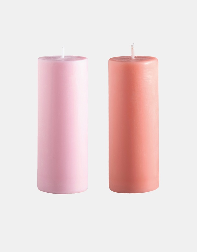 porter green - escc small pillar candle soy-blend unscented candles