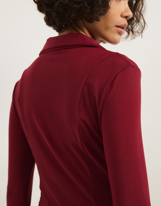 Atmos&Here - Willa Long Sleeve Mesh Shirt