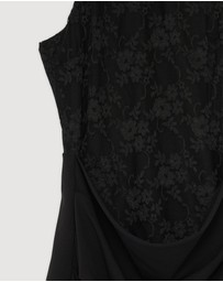 Revibe - Repaired CHANCERY Chappel Lace Mini Dress - AU 10