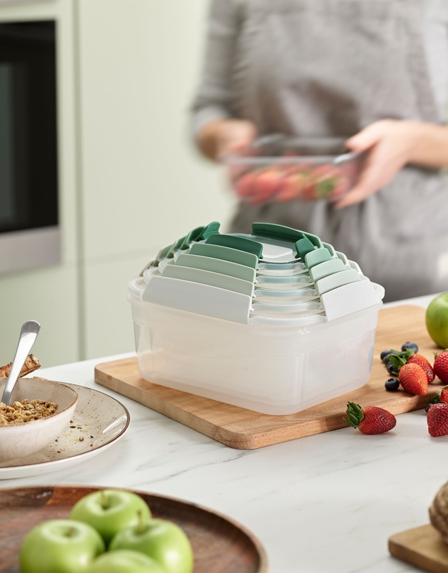 Joseph Joseph - Nest™ Lock 5-piece Storage Container Set - Editions (Sage)