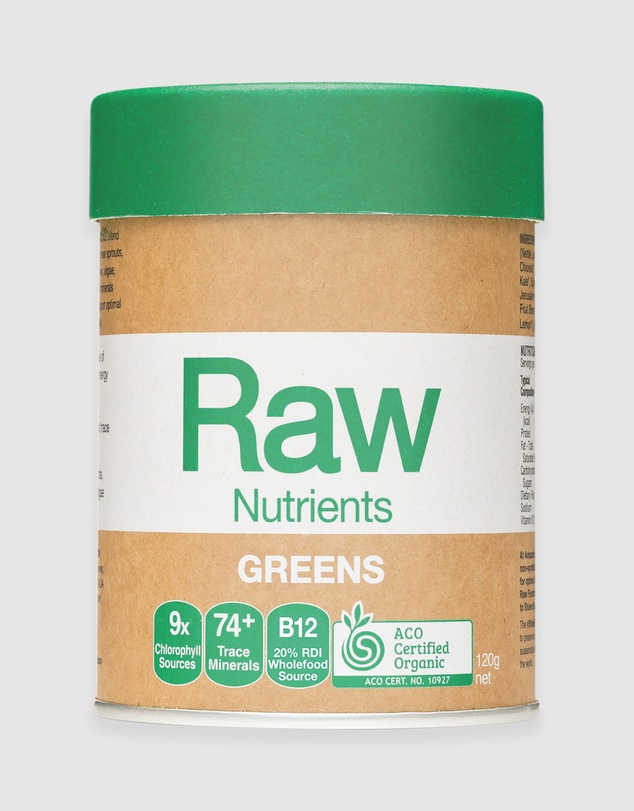 Amazonia - Raw Nutrients Greens Mint & Vanilla
