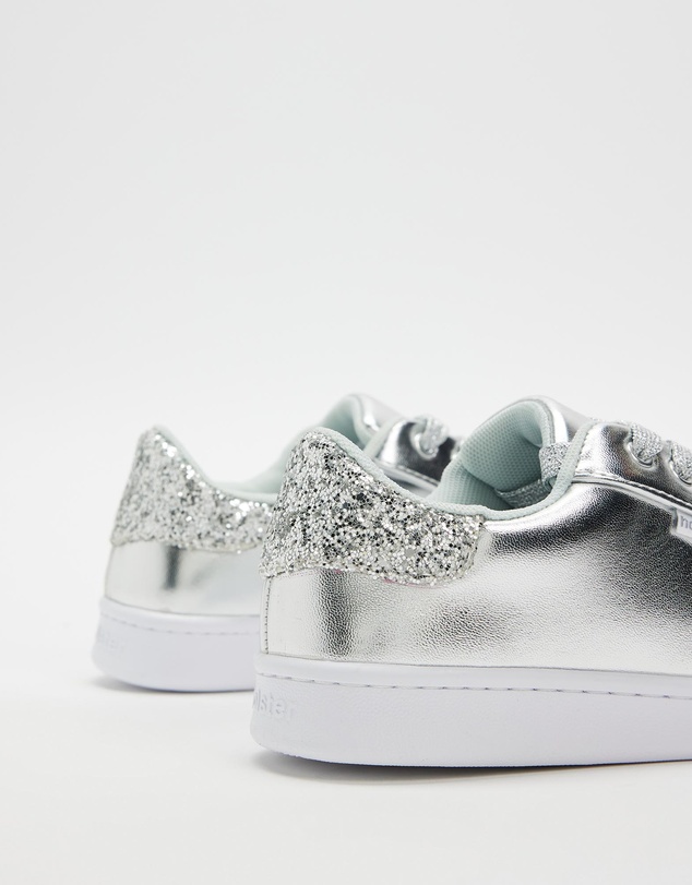 Holster - Stardust Glitter Sneaker - Silver - Women's