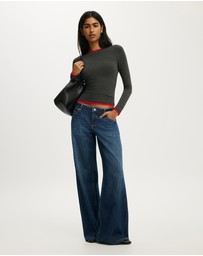 Cotton On - Double Layer Long Sleeve