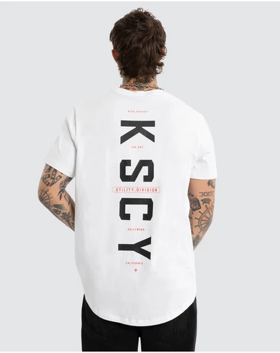 Kiss Chacey - Stamp Dual Curved Tee