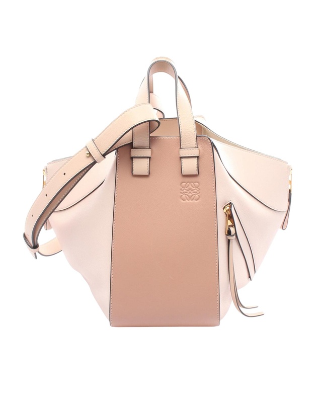 Pre-Loved by Azura Reborn - Pre-Loved Small Tricolor Leather Hammock Satchel