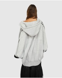 Belle & Bloom - Living by the Ocean Oversized Striped Hoodie