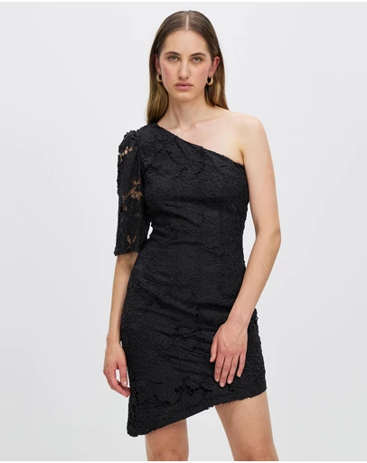 Romance by Honey and Beau - Chelsea One Shoulder Dress
