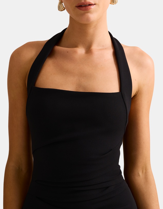 Forever New - Georgie Halter Neck Ruched Bodycon Dress
