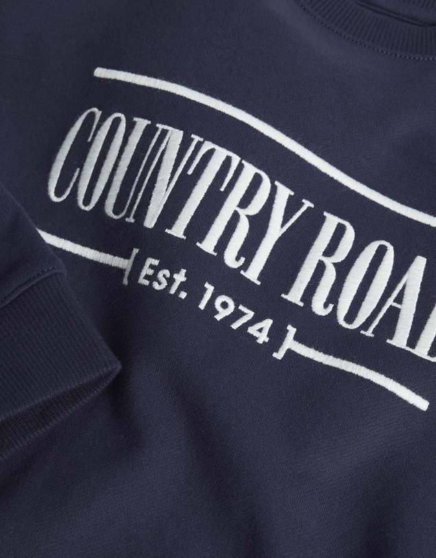 Country Road - Australian Cotton Relaxed Heritage Sweat