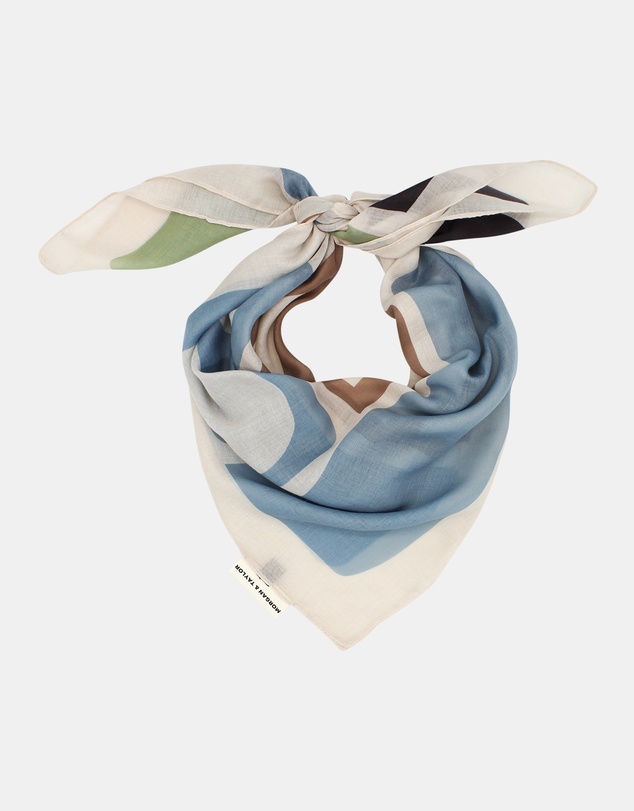 Morgan & Taylor - Aquata Large Scarf in Blue