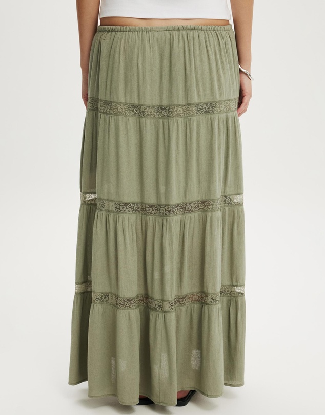 Cotton On - Haven Multi Tiered Maxi Skirt