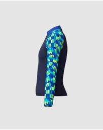 Speedo - LS Print Rash Top - Kids-Teens