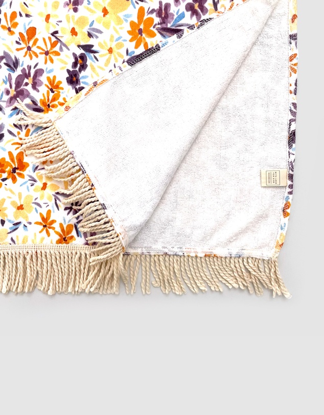 WITH LOVE FOR KIDS - Hooded Beach Towel - Kids
