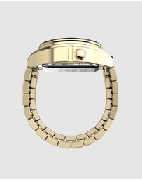 TIMEX - Timex x MM6 T80 Gold-Tone Ring Watch