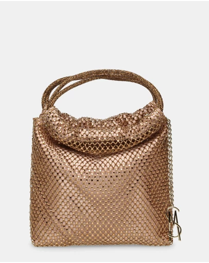 Steve Madden - Bflirty beige clutch