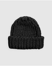 Belle & Bloom - Winter's Kiss Beanie - Black