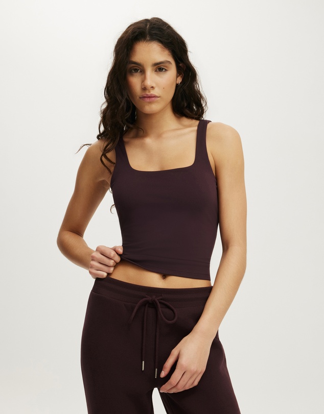 Cotton On Body Active - Ultra Soft Square Neck Tank