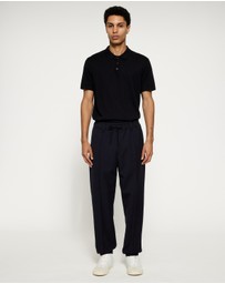 Armani Exchange - Mid-Rise Drawstring Trousers
