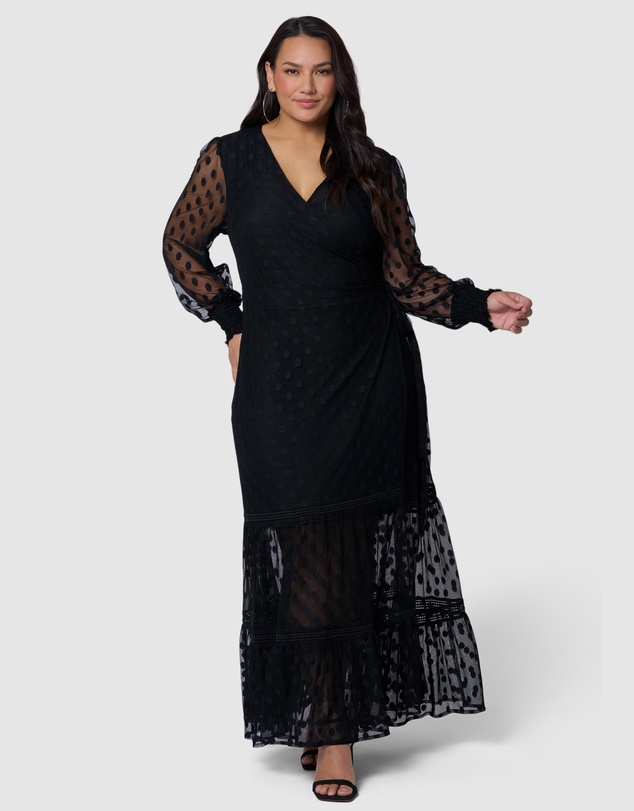 Pink Dusk by Curve Project - Secret Obsession Maxi Dress
