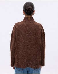 Minima Esenciales - Rae Merino Wool Silk Blend Jumper