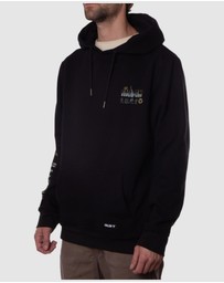 Fallen Footwear - Mens Gargoyle Hoodie Black