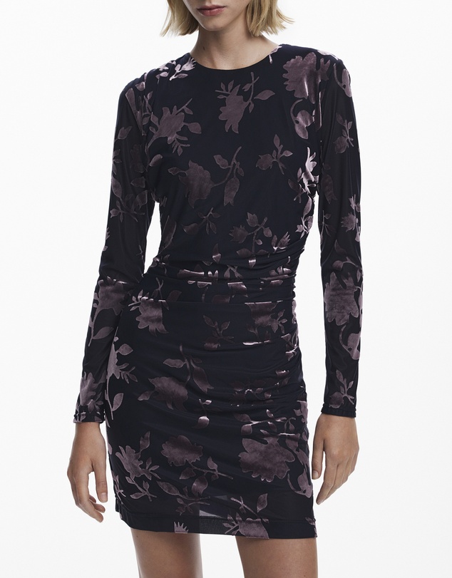 Desigual - Ruched mini dress