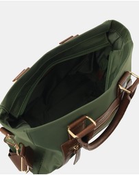 Pierre Cardin - Pierre Cardin RFID Lightweight Nylon Mini Tote with Crossbody