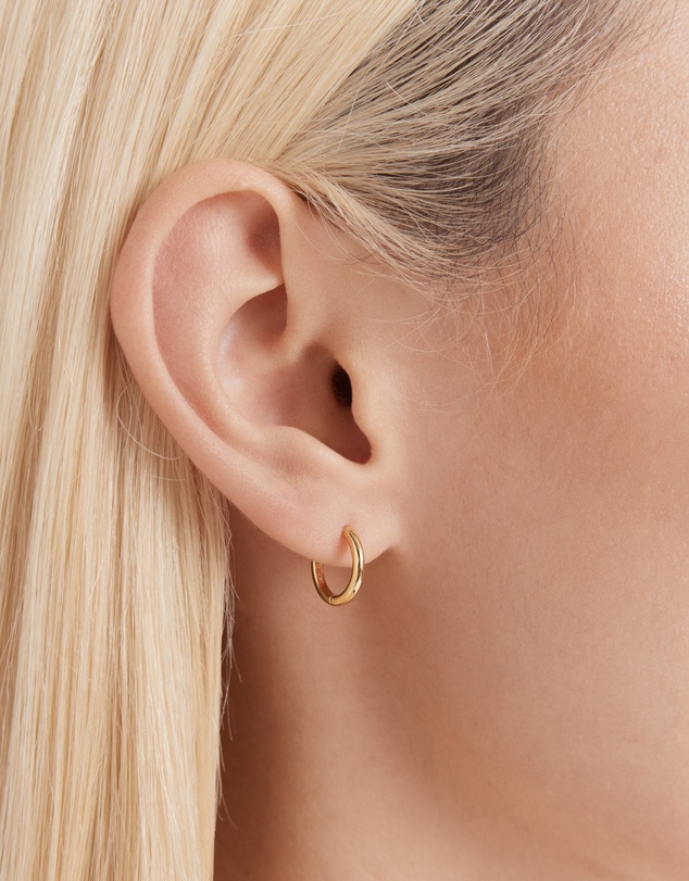 MIMCO - Purete Charm Hoop Earrings