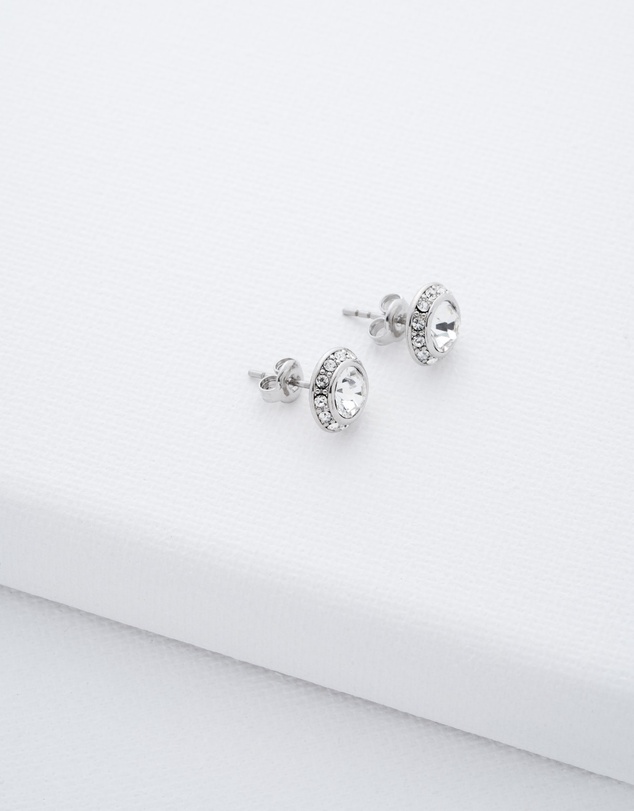 Ted Baker - Soletia Solitaire Sparkle Crystal Stud Earrings