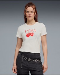 Puma - Graphic Cherry Tee - Women