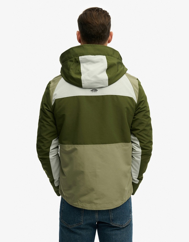 Superdry - Hooded Colour Block Slim Fit Windbreaker