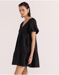 Staple the Label - Ilana Tiered Mini Dress
