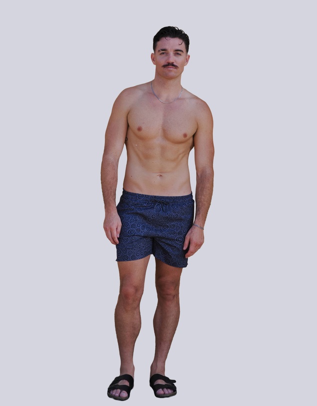 Gali Swimwear - Para-Kiira Baaka Black Swim Short