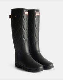 Hunter - Women’s Refined Tall Onion Quilt Black