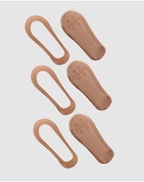B Free Intimate Apparel - Naked Look Sockettes - 3 Pack