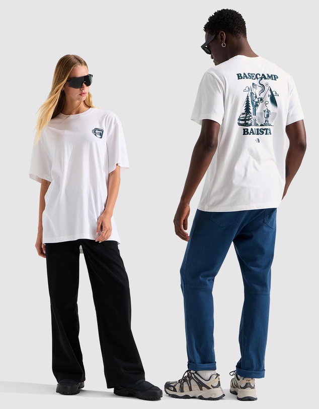 The North Face - Basecamp Barista Graphic Relaxed SS Tee - Unisex
