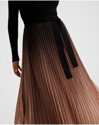 Forever New - Celina Ombre Metallic Midi Dress