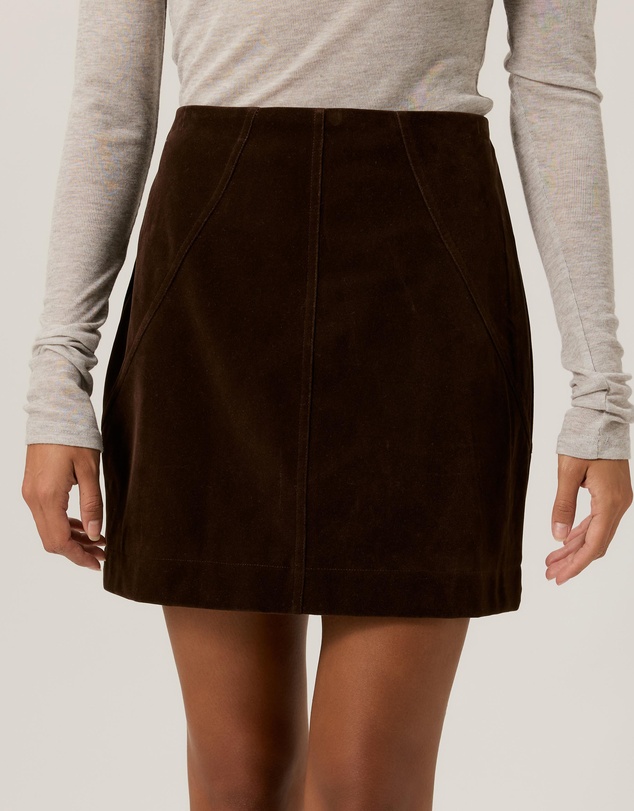 Tussah - Elsie Suede Mini Skirt