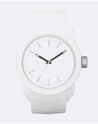 Diesel - Double Down S44 White Analogue Watch