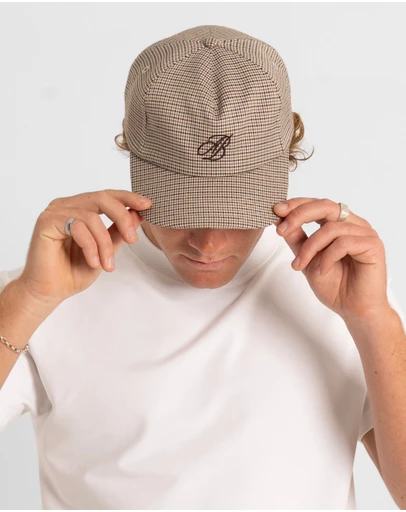Active Basics - Layback Cap - Houndstoothe