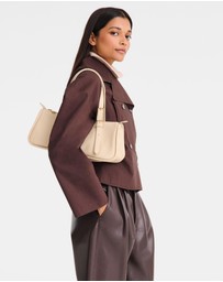 Longchamp - Looong Leather Shoulder Bag - Large