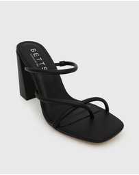 Betts - Shaq High Block Heel Mules